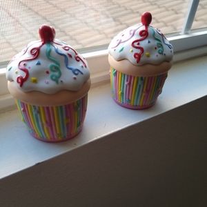 Partylite cupcake votive holders